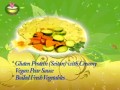 Gluten Protein (Seitan) with Creamy Vegan Pear Sauce * Boiled Fresh Vegetables November 27, 2008