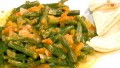 Les haricots verts, un plat végétalien de Syrie (arabe)