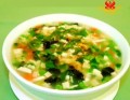 Kochen mit Loving Hut Milpitas: Internationale Suppe, Spezialität des Hauses
