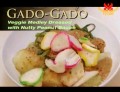 Gado-Gado: pout-pourri vegetariano acompanhado de molho de amendoim (em Malaio)