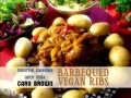 Culinária colorida com Chef Cary Brown: churrasco de costeletas veganas