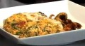 Der Küchenchef des 222 Veggie Vegan Restaurants Ben präsentiert: Austernpilz- und Spinat-Raclette
