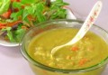 Tradiciones en cuaresma: Reconfortante sopa sin carne de arvejas verdes partidas
