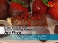 Na cozinha com a premiada autora Ani Phyo: superalimentos crus - trufas de chocolate e frutas mergulhadas