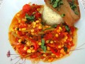 Tomaticán, Chilean Veggie Confetti Stew (In Spanish)