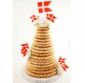 Danish Vegan Kransekage (Ring Cake) - Traditional Celebratory Confection