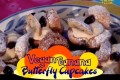 Vegan Banana Butterfly Cupcakes